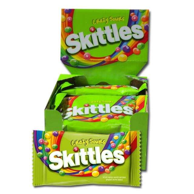Skittles Crazy Sours 1.35 Oz-PP30034