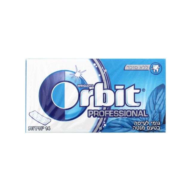 Orbit Peppermint Tabs Gum - 14 Tabs-121-305-01