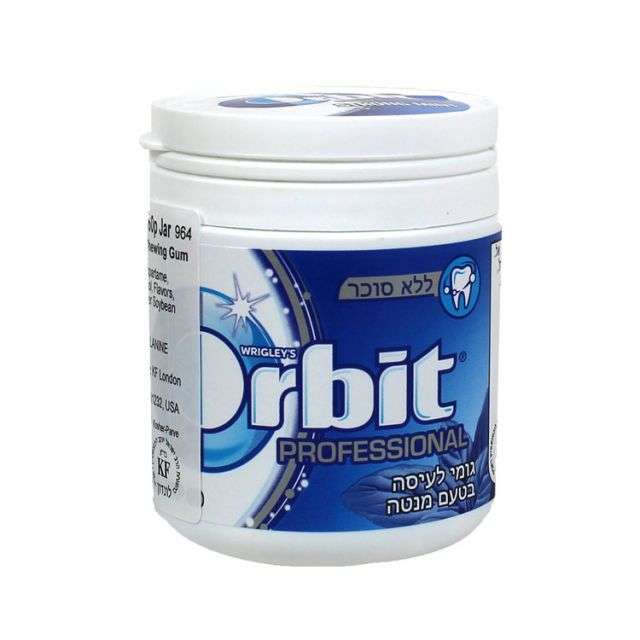 Orbit Peppermint Bottle Gum - 60 Tabs-PP25060
