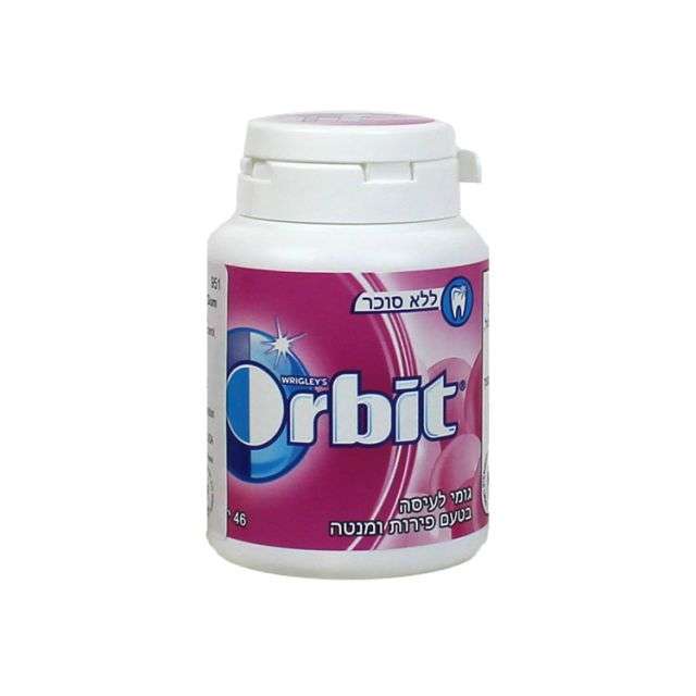Orbit Bubblemint Gum Jar - 46 Tabs-121-305-07