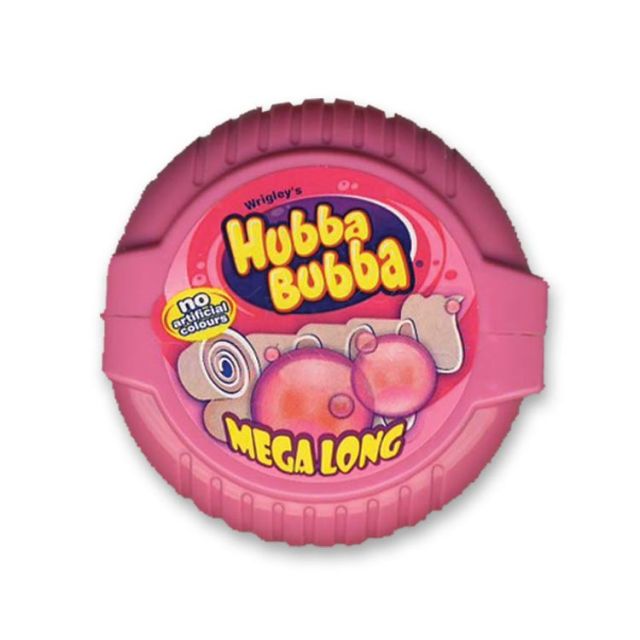 Hubba Bubba Wrigley’s Hubba Bubba Fancy Fruit Mega Long Gum 2 Oz-121-305-15