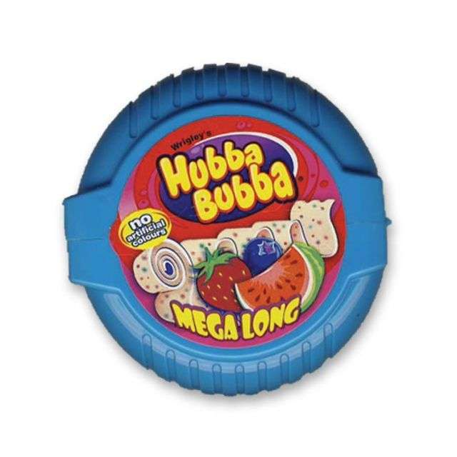 Hubba Bubba Wrigley’s Triple Mix Mega Long Gum 2 Oz-PP25053