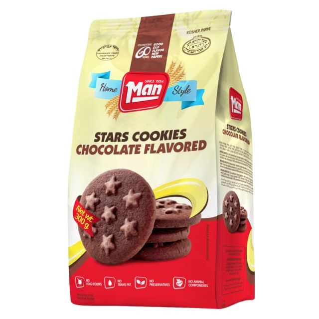 Man Choco Flavored Cookies 10.5 Oz-121-229-02