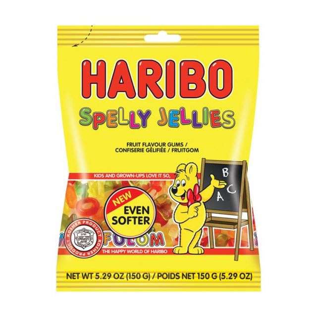 Haribo Spelly Jellies Gummies 5.29 Oz-PP12198