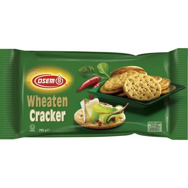 Osem Wheaten Bran Cracker 8.8 oz-121-317-02