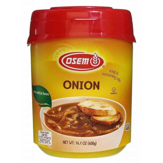 Osem Onion Soup & Seasoning Mix Parve 14.1 oz-OI110-52-589
