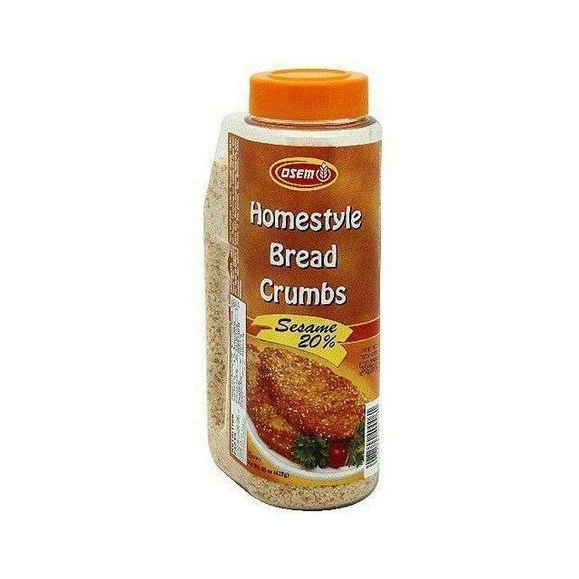 Osem Bread Crumbs - Sesame 20% 15 oz-OI110-85-406