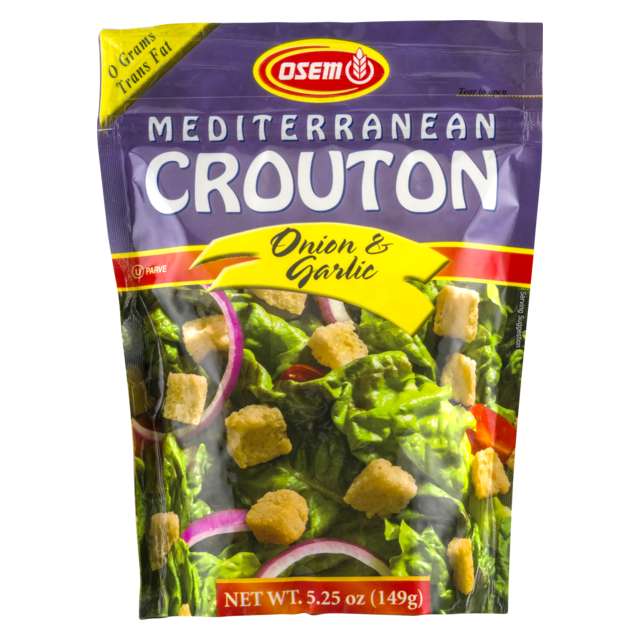 Osem Onion & Garlic Crouton 5.25 oz-OI110-85-501