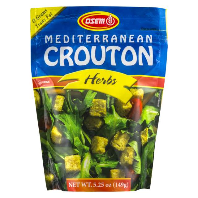 Osem Mediterranean Herbs Crouton 5.25 oz-OI110-85-502