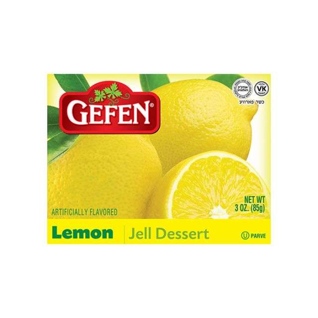 Gefen Lemon Jell Dessert 3 oz-PK306104