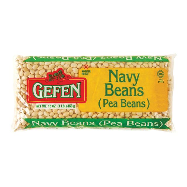 Gefen Pea Navy Beans 16 oz-04-253-03
