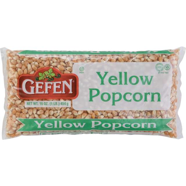 Gefen Yellow Popcorn 16 oz-04-215-02