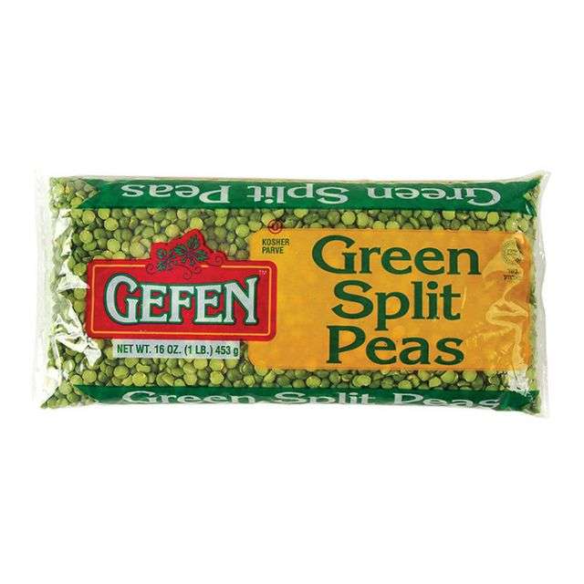Gefen Green Split Peas 16 oz-PK302113