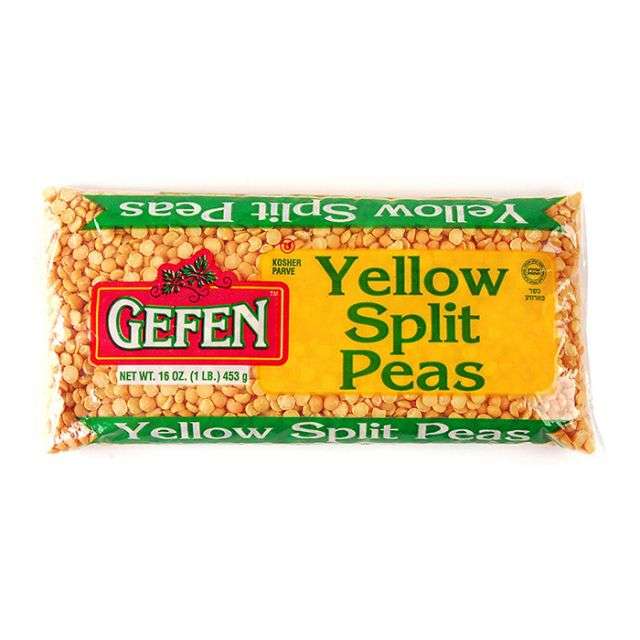 Gefen Yellow Split Peas 16 oz-04-253-05