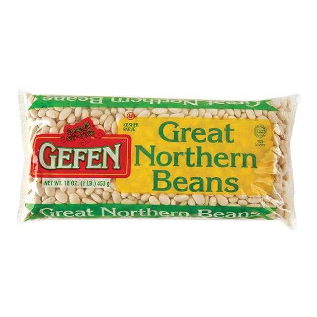 Gefen Great Northern Beans 16 oz-04-253-06