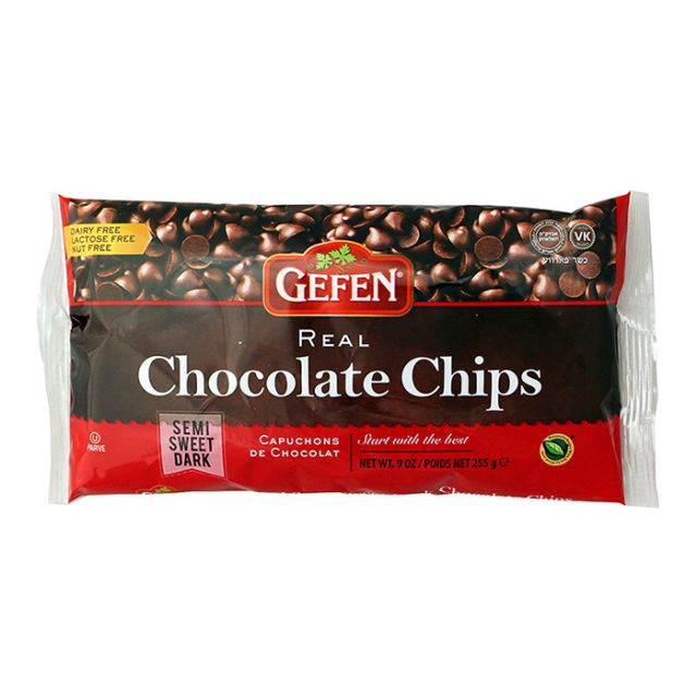 Gefen Semi-sweet Dark Chcocolate Chips 9 oz-04-226-02