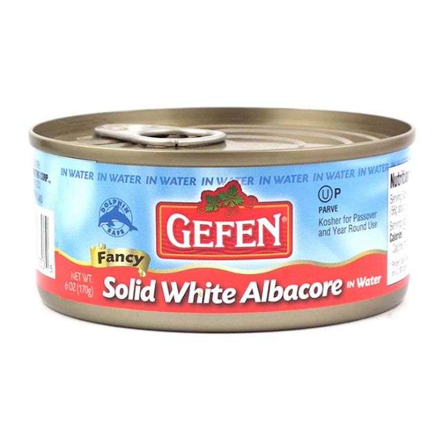 Gefen Solid White Tuna In Water Flip Top 6 Oz-PK315102