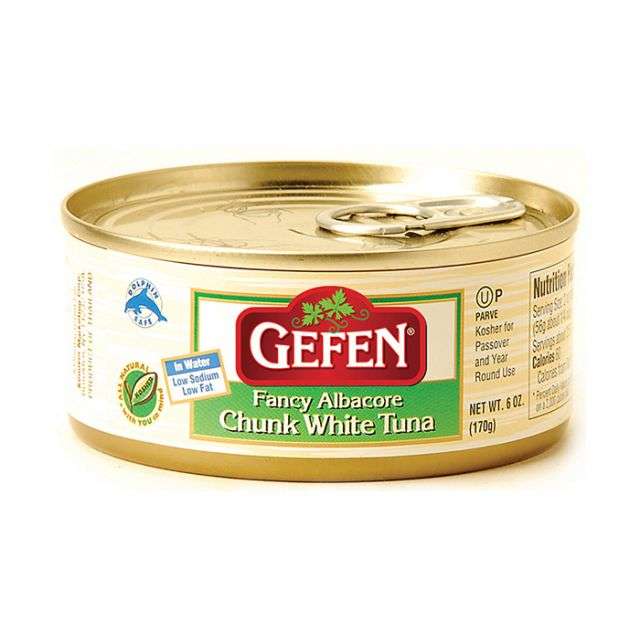 Gefen Diet Chunk White Tuna In Water Flip Top 6 Oz-PK315108