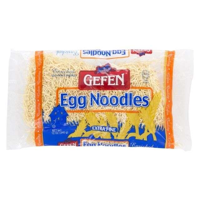 Gefen Extra Fine Egg Noodles 12 Oz-04-213-04