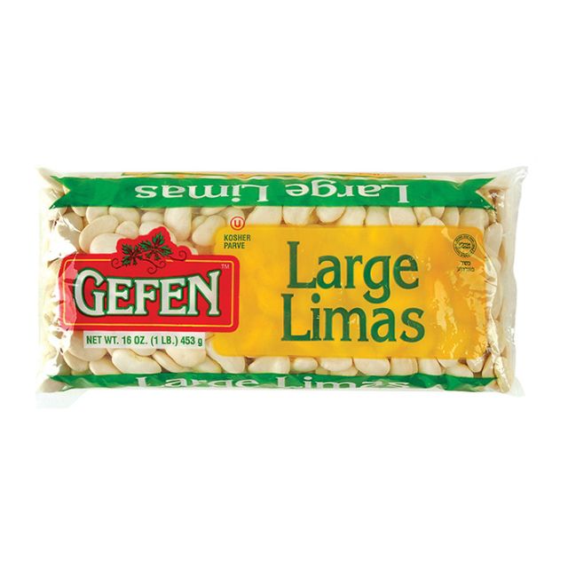 Gefen Large Lima Beans 16 Oz-04-253-11