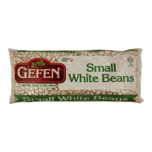 Gefen Small White Beans 16 Oz-04-253-12