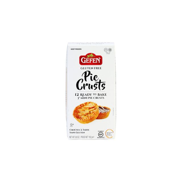 Gefen Gluten Free Mini Pie Crusts 8 oz-04-292-02