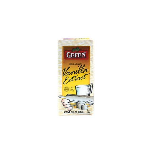 Gefen Imitation Vanilla Extract 2 Oz-PK304121