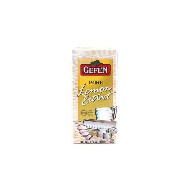 Gefen Lmitation Lemon Extract 2 Oz-04-234-09