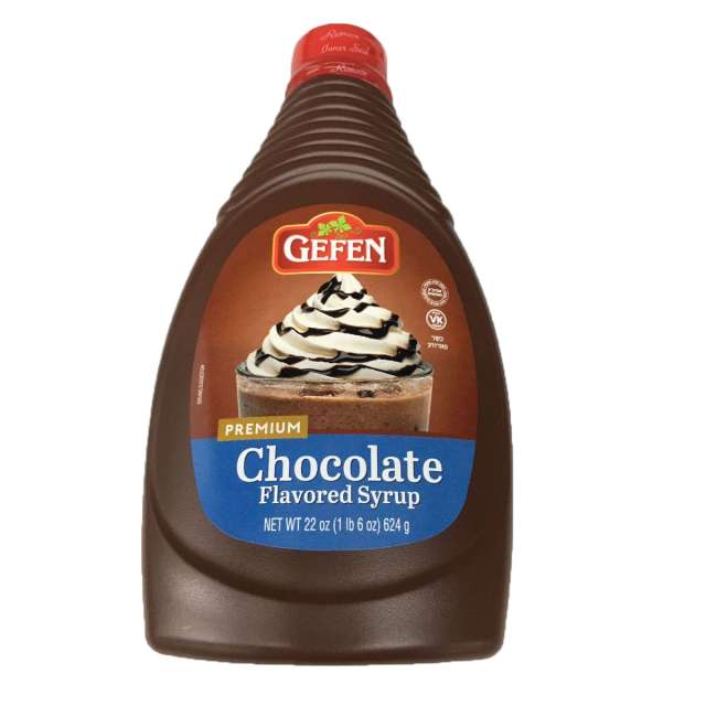 Gefen Premium Chocolate Syrup 22 Oz-04-197-08