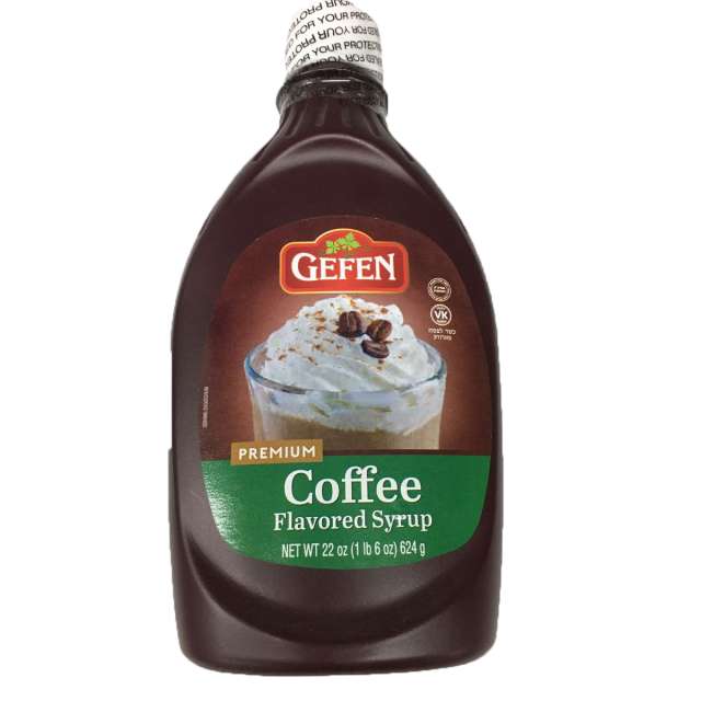 Gefen Coffee Syrup 22 Oz-04-197-10