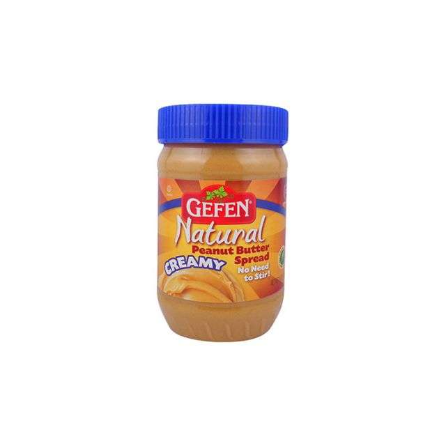 Gefen Natural Creamy Peanut Butter 16 Oz-PK307302