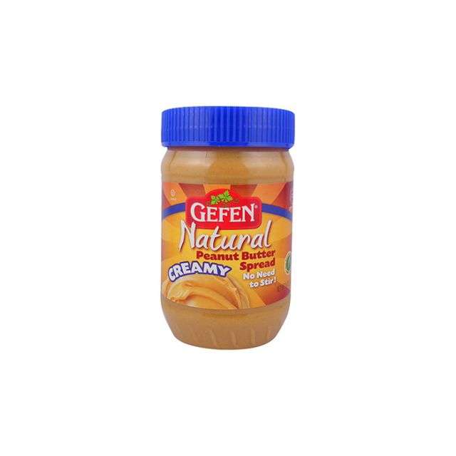 Gefen Natural Creamy Peanut Butter 16 Oz-04-194-03