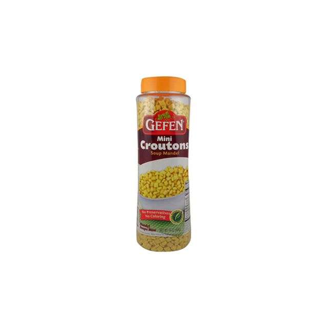 Gefen Soup Croutons (Mini Mandel) 14 Oz-PK308620