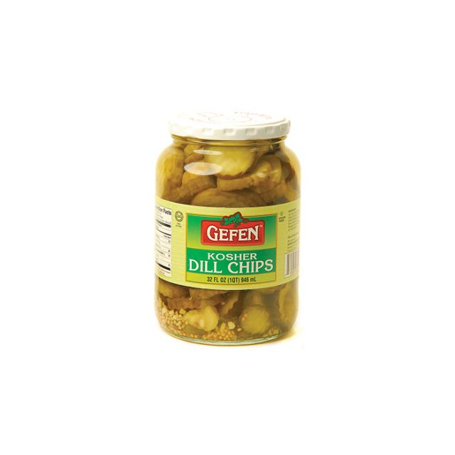 Gefen Dill Pickle Chips 32 Oz-04-203-05