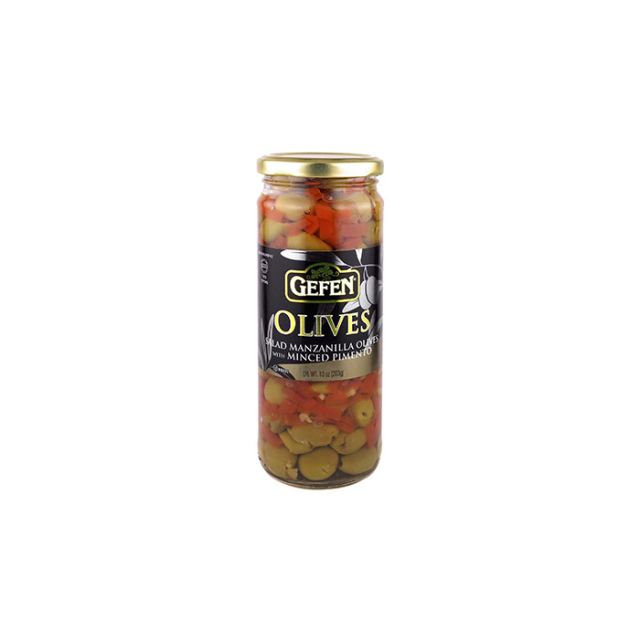 Gefen Sliced Green Olives 10 Oz-04-203-13
