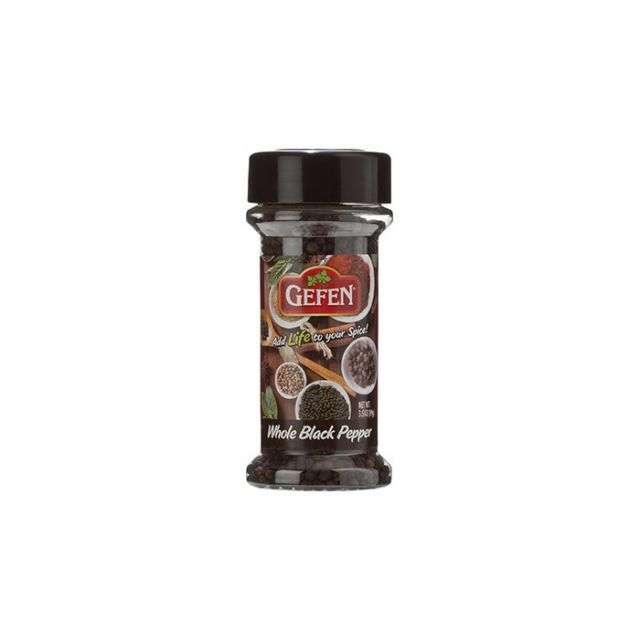Gefen Whole Black Pepper 3.5 Oz-PK311406