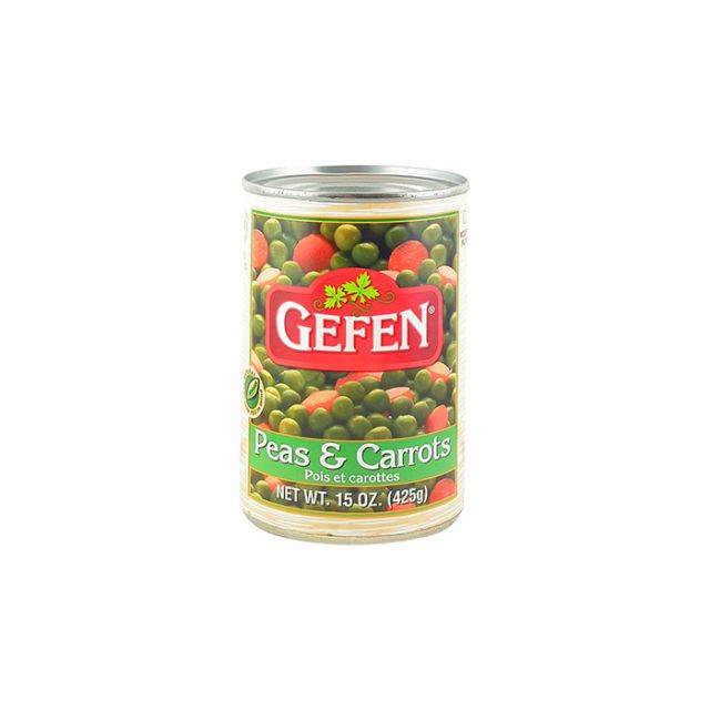 Gefen Canned Peas & Carrots 15 Oz-04-205-03