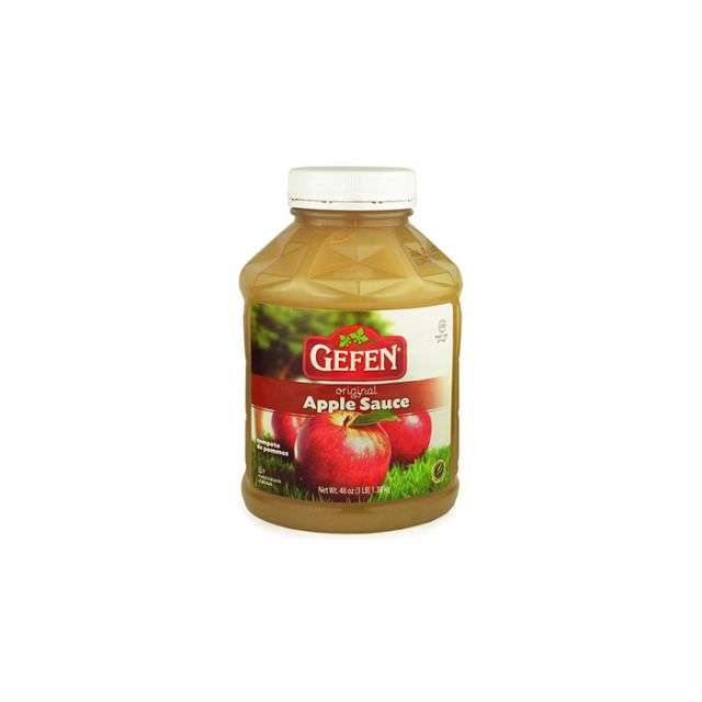 Gefen Regular Apple Sauce 48 Oz-04-207-04