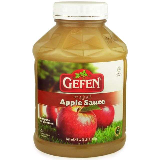 Gefen Regular Apple Sauce 48 Oz-04-207-04