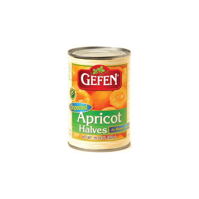 Gefen Canned Apricot Halves 15.25 Oz-04-201-07