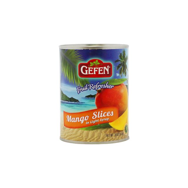 Gefen Canned Sliced Mango 20 Oz-04-201-08
