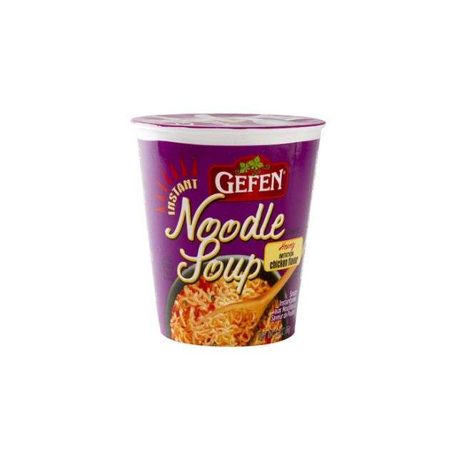 Gefen Instant Chicken Noodle Soup 2.3 Oz-PK322100