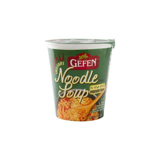 Gefen Instant Vegetable Noodle Soup (No MSG) 2.3 Oz-PK322102