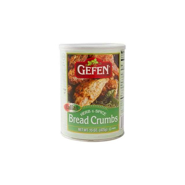 Gefen Italian Flavored Bread Crumbs 15 Oz-PK330106