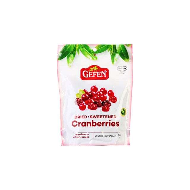 Gefen Dried Sweet Cranberries 10 Oz-PK340136