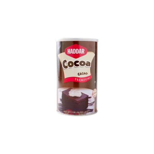 Haddar Cocoa Powder 16 Oz-04-224-04