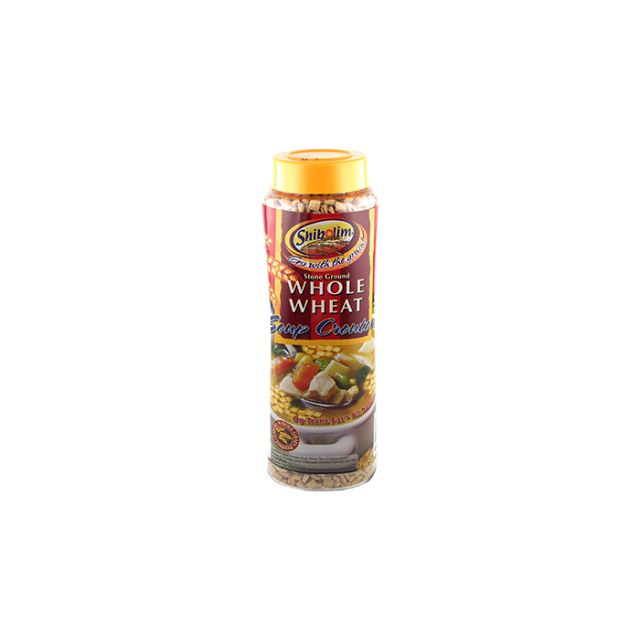 Shibolim Whole Wheat Soup Croutons 14 oz-04-338-03