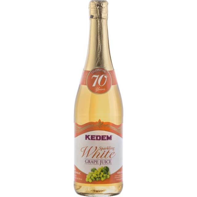 Kedem Sparkling White Grape Juice 25.4 ml-PK100304