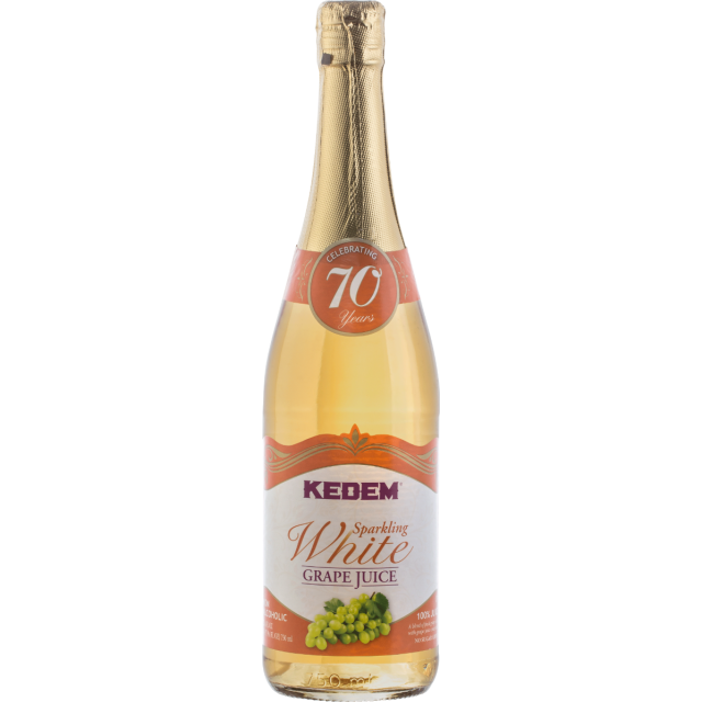 Kedem Sparkling White Grape Juice 25.4 ml-208-316-04