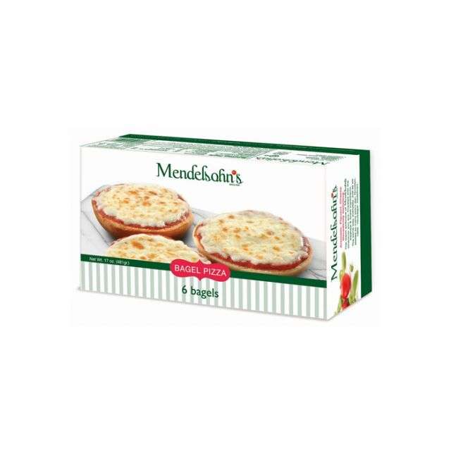 Mendelsohn's Bagel Pizza Regular -  6 Pc Box 17 Oz-PK965300